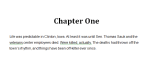 Chapter One